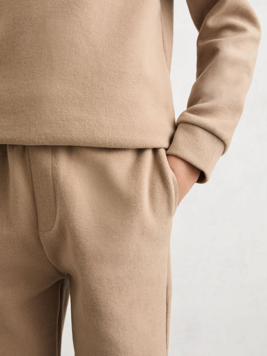Комплект из худи и джоггеров Bosser Reiss, Camel — фото 4
