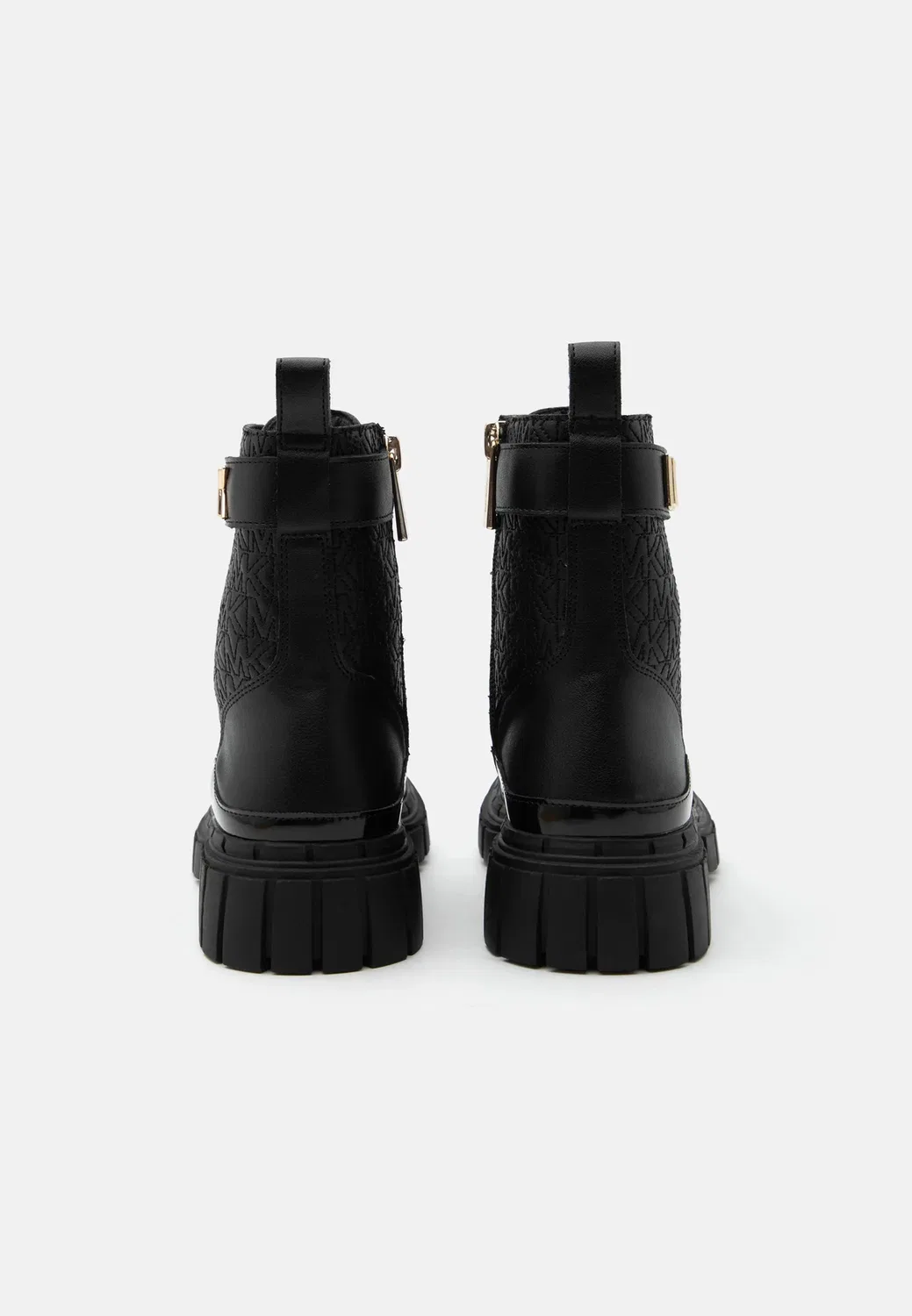 Детские и подростковые ботильоны Blake на шнуровке Michael Kors Kids, Black — фото 3
