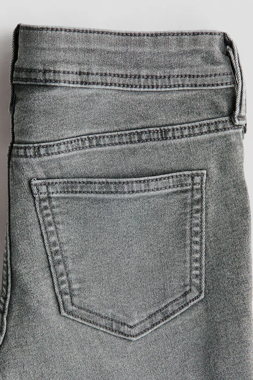 Комплект из 2 джинсов-клеш с низкой посадкой H&M, Denimgrau/Helles Denimblau — фото 2