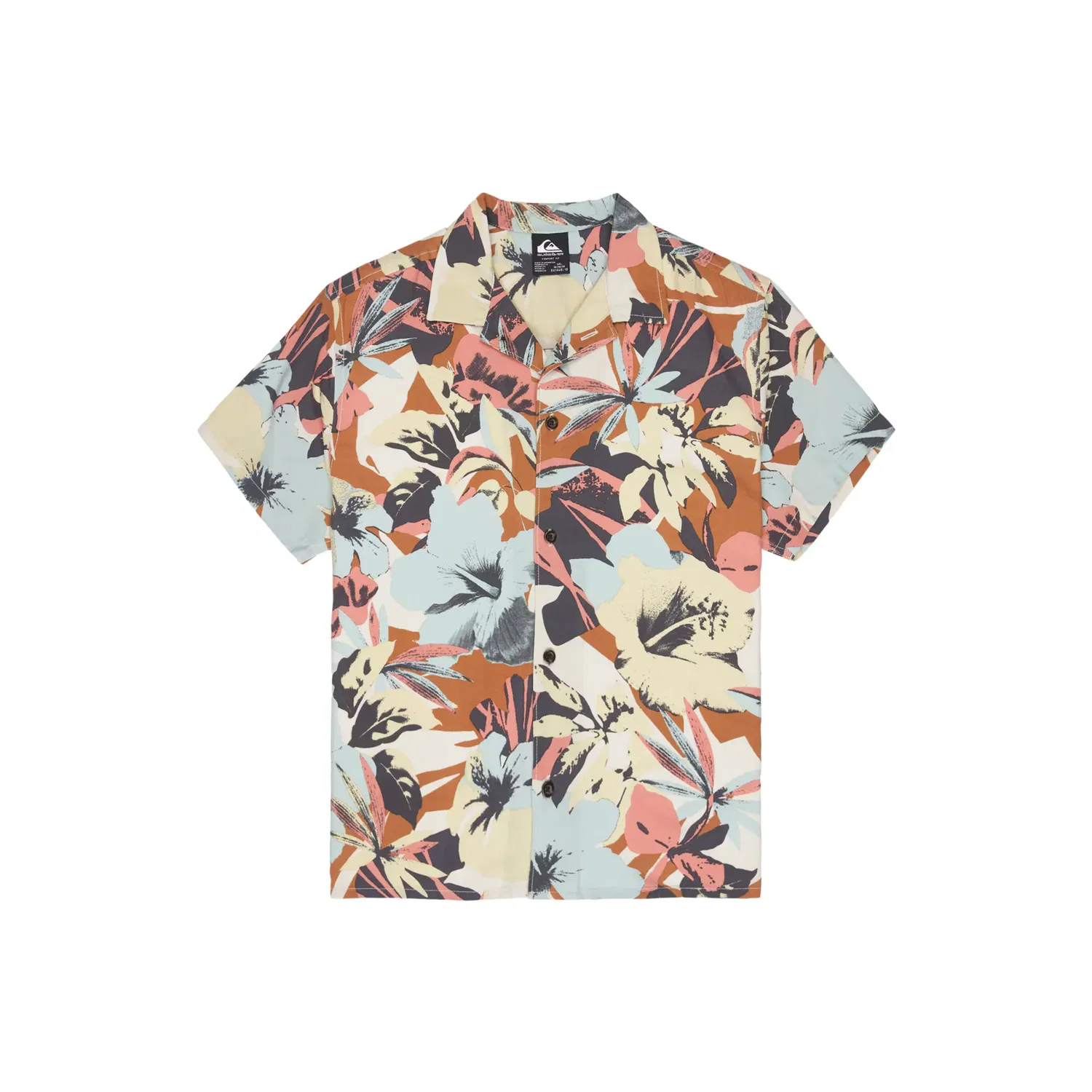 Детская рубашка с коротким рукавом Safe Paradise Quiksilver, Verde