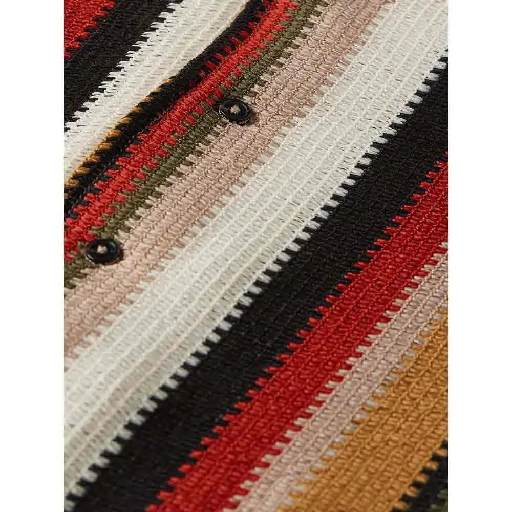 Детская рубашка с коротким рукавом с полосатым принтом Scotch & soda, Multicolor — фото 3