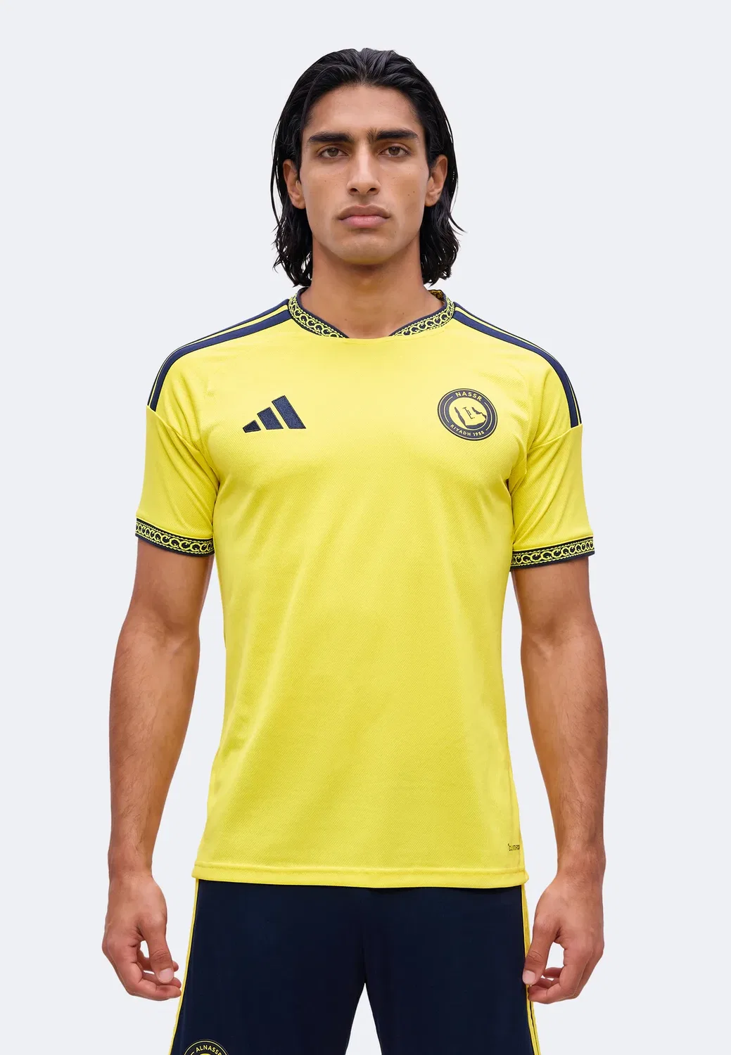 Футбольный клуб «Аль-Наср» сезон 26/27, домашняя форма Adidas Performance, Impact Yellow
