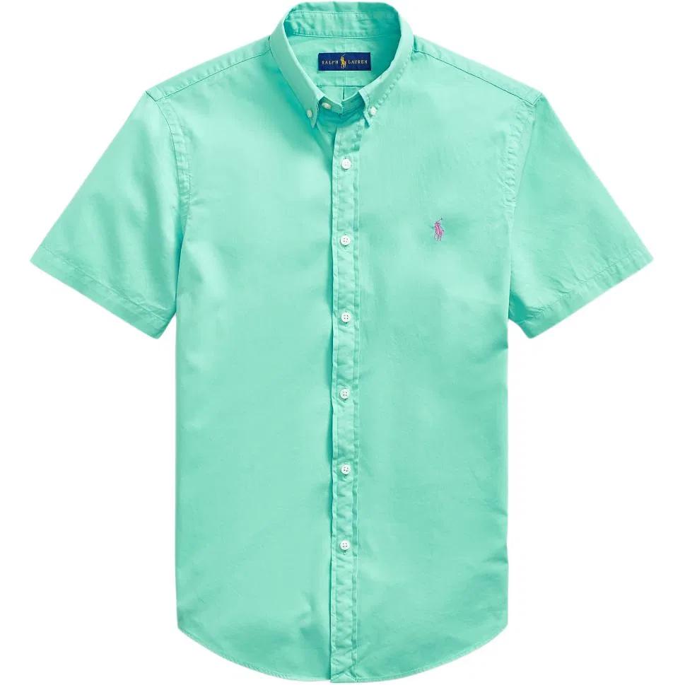 Мужская рубашка поло с коротким рукавом Polo Ralph Lauren, Green