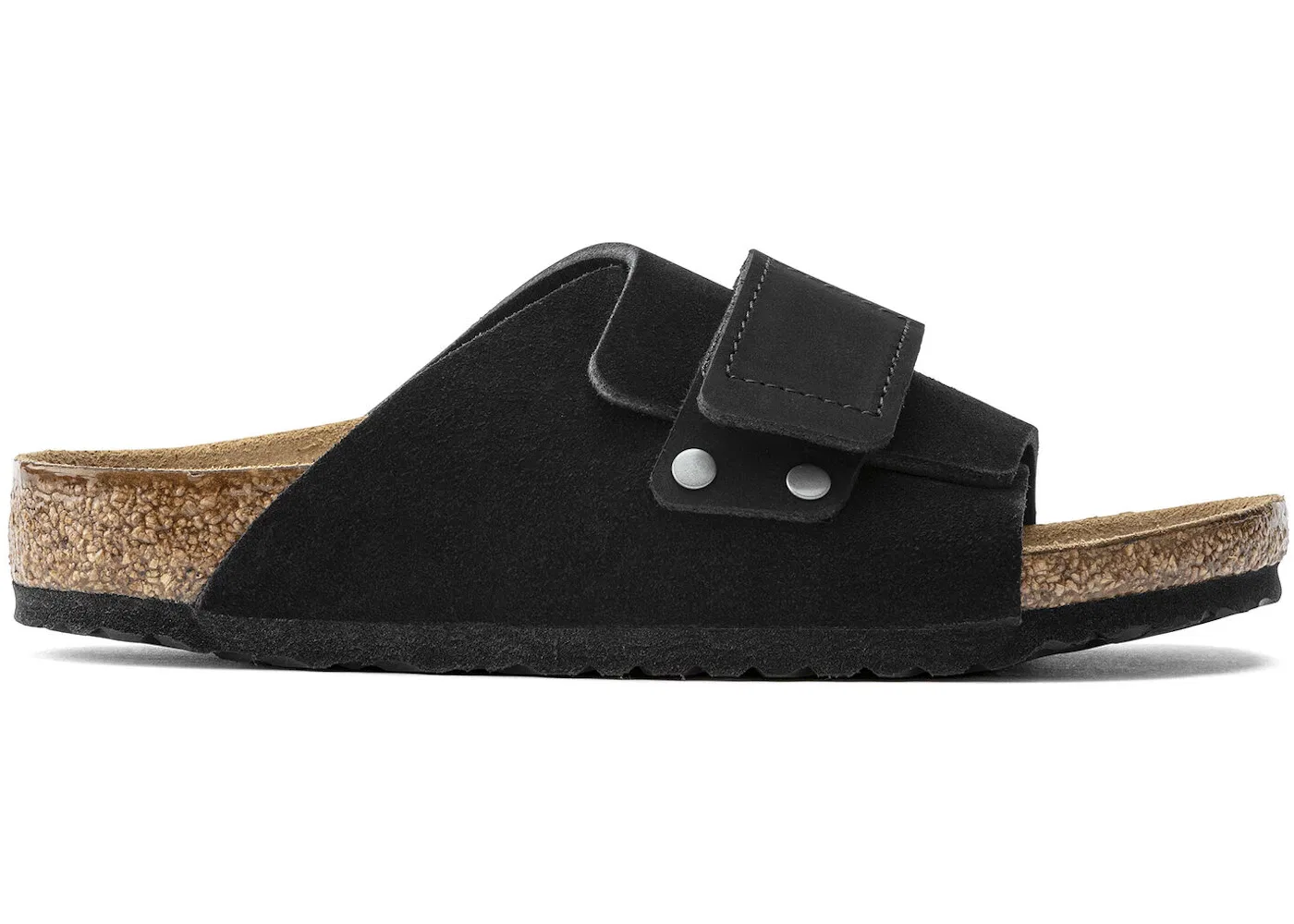 Детские сандалии-сабо из замши Kyoto Birkenstock, Black