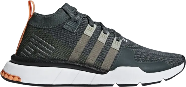 

Кроссовки Adidas EQT Support Mid ADV Primeknit 'Legend Ivy', зеленый
