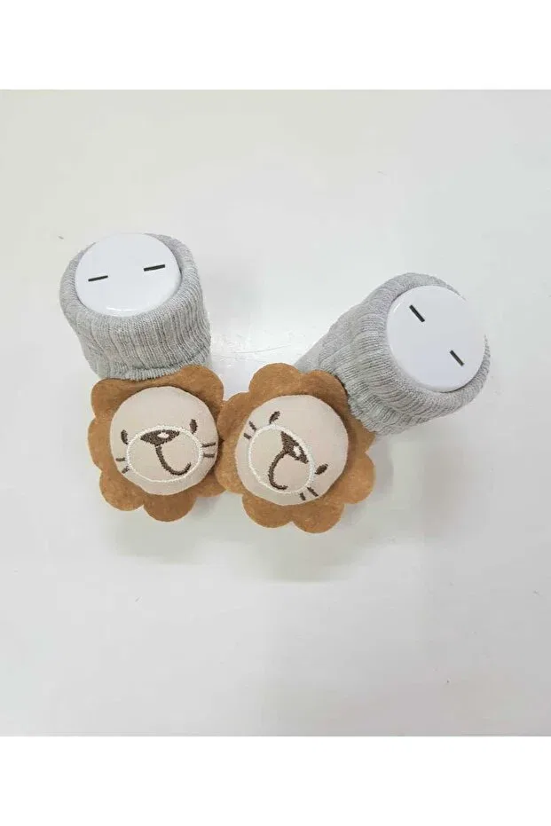Детские носки для новорожденных с рваным эффектом Baby By Bumbo, Gray