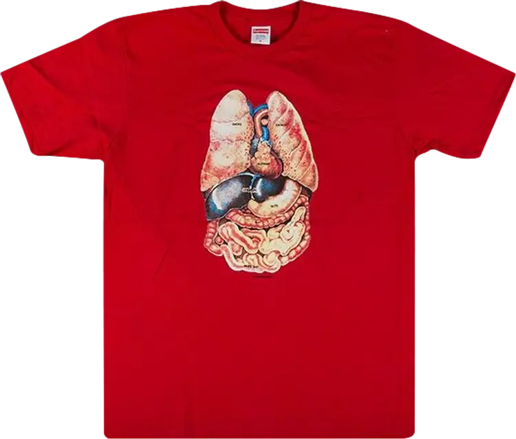 

Футболка Supreme Guts T-Shirt 'Red', красный