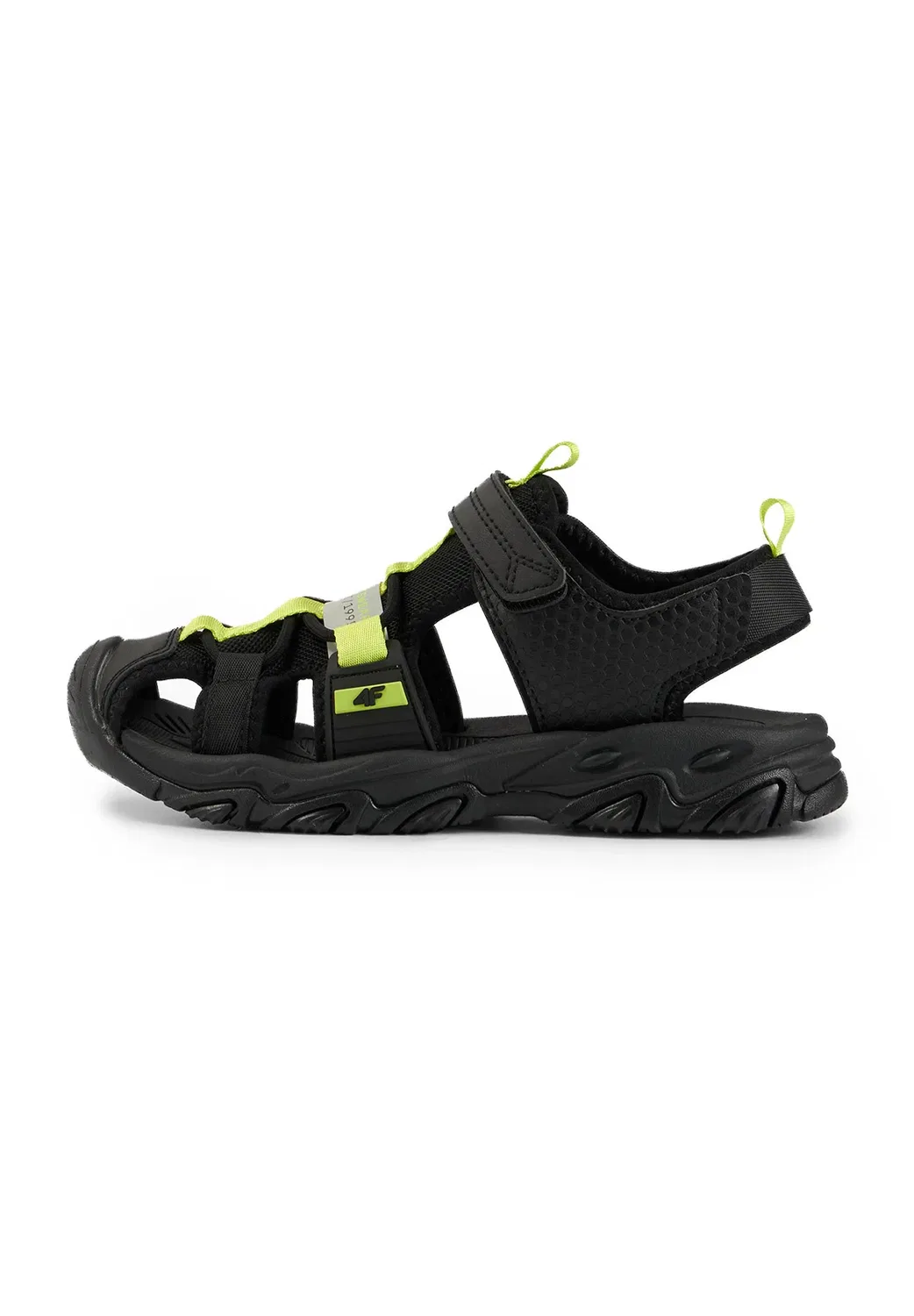 Sandaly sving chłopięce - сандалии для ходьбы 4F, Deep Black