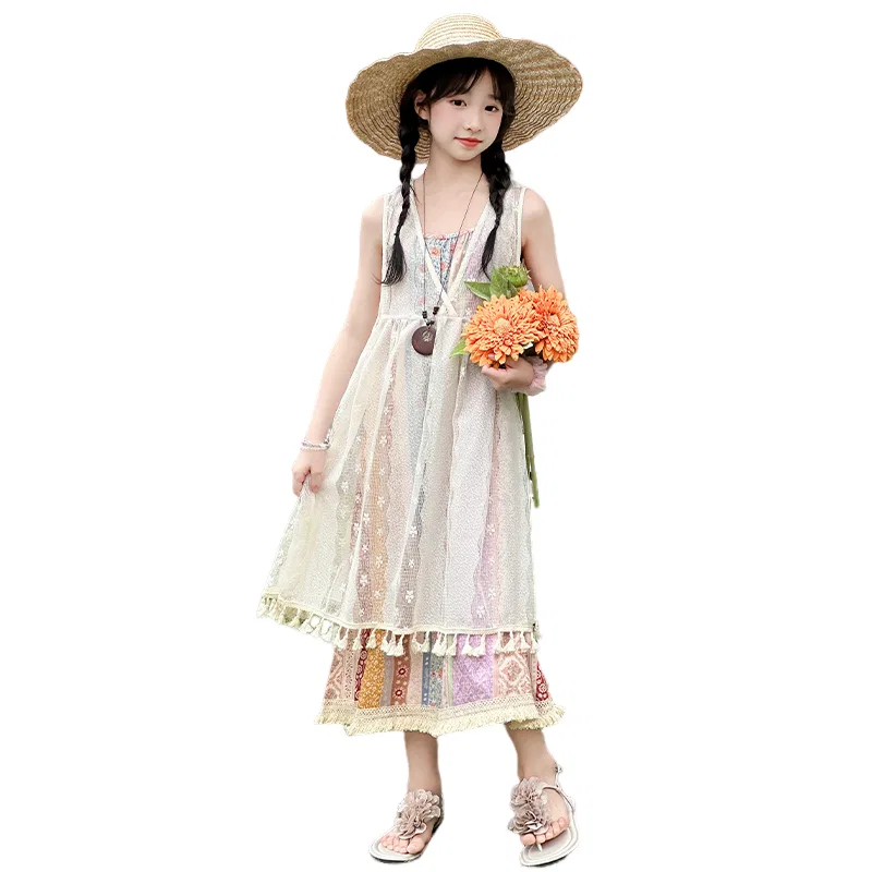 Детский комплект из юбки и топа Apricot Lanza, Цвет Apricot