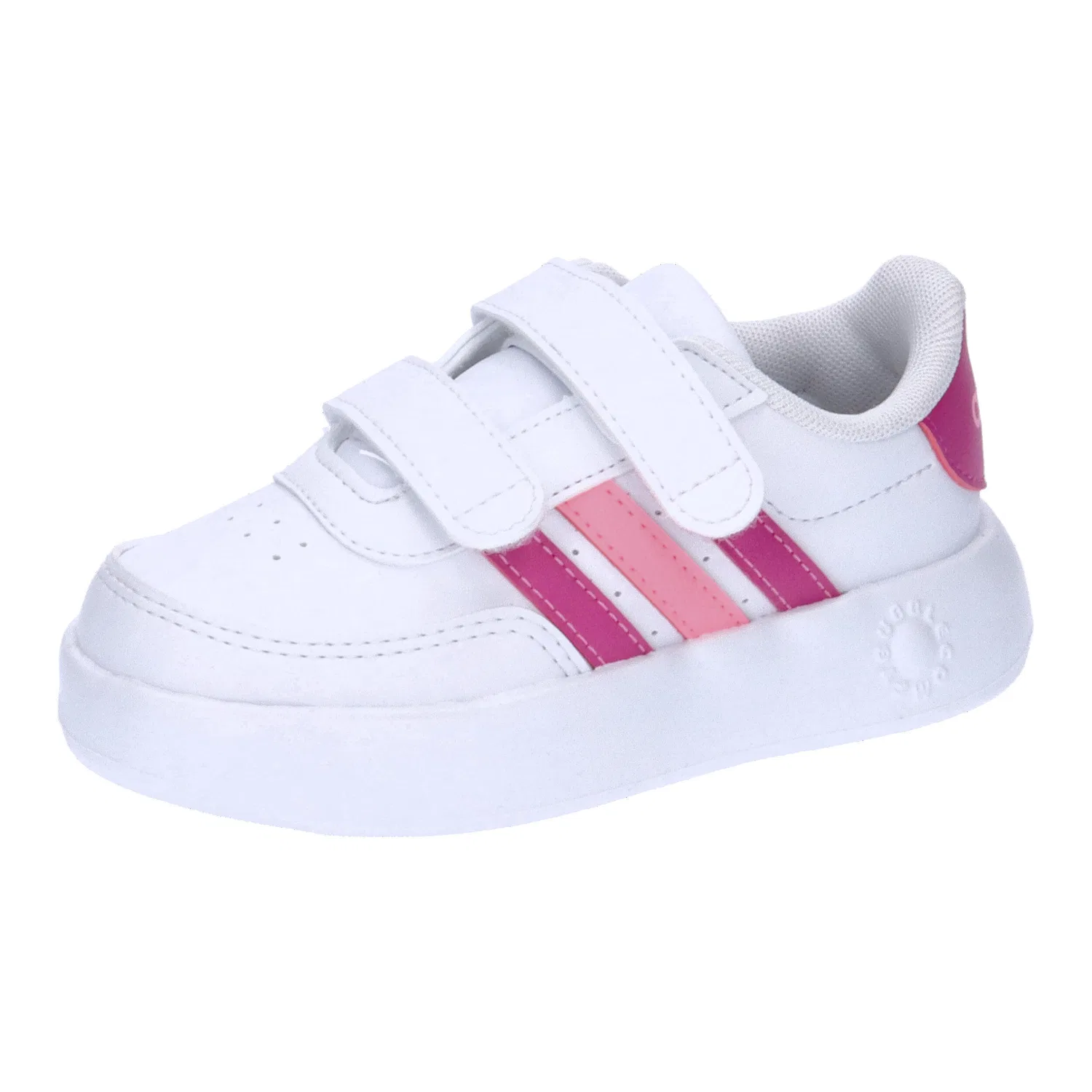 Детские кроссовки с липучками Breaknet 2.0 CF I Adidas, Weiss Rosa