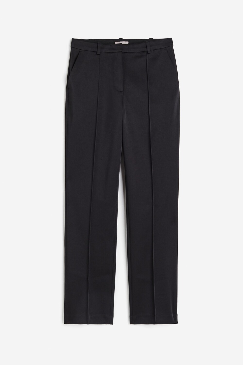 

Брюки H&M Slim Satin, черный