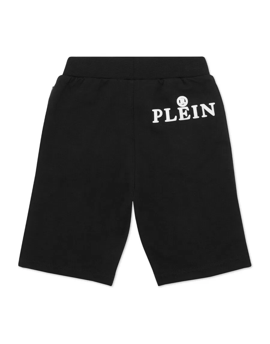 Брюки свободного кроя Philipp Plein 'Iconic' черного цвета — фото 2