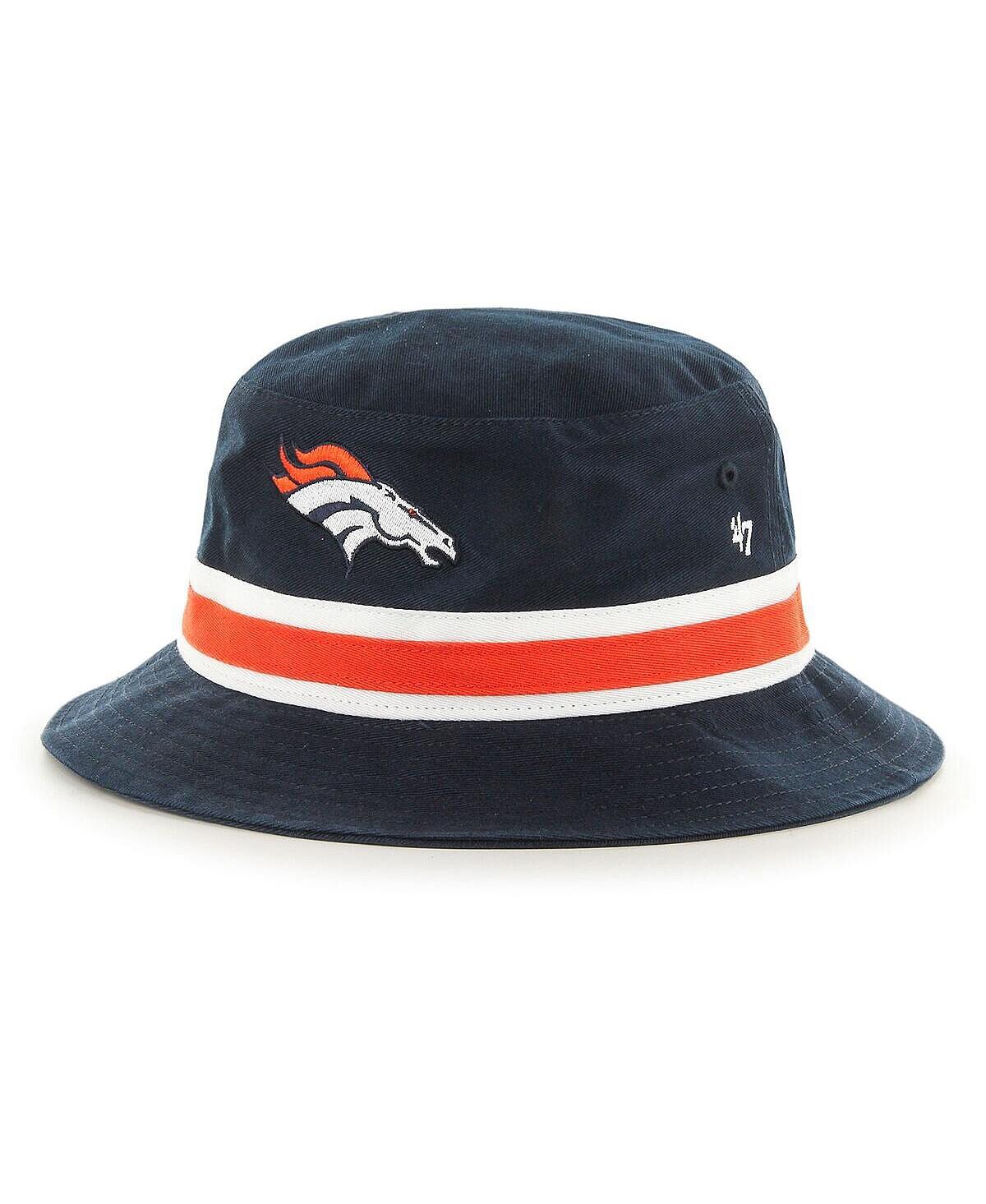 

Мужская темно-синяя панама в полоску Denver Broncos '47 '47 Brand