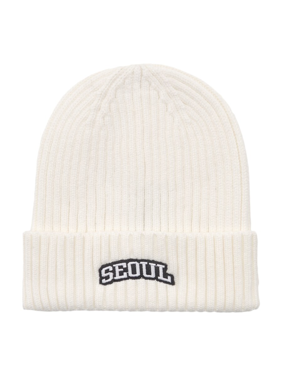 

Шапка Pull&Bear Beanie, белый