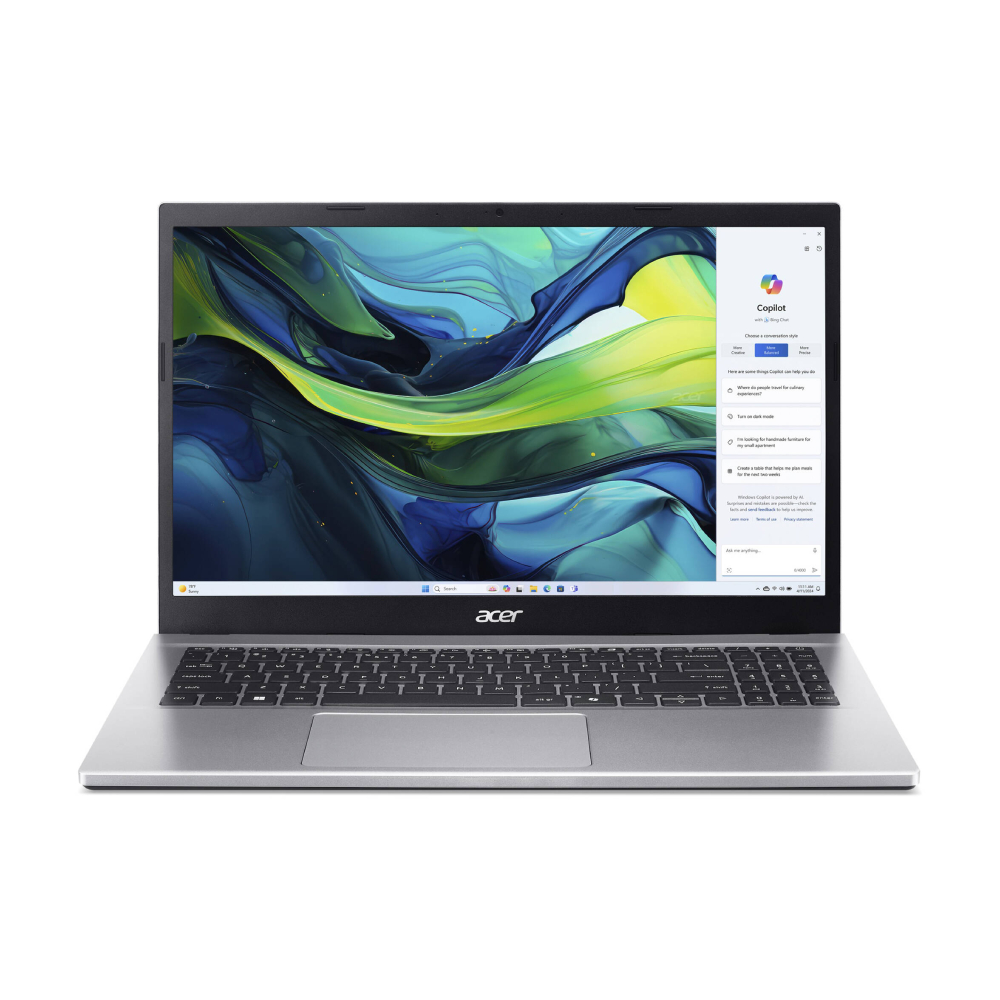 

Ноутбук Acer Aspire Go 15 (AG15-42P-R1R7), 15.6", 32 ГБ/1 ТБ, Ryzen 7 5825U, Radeon Graphics, серый, англ клавиатура