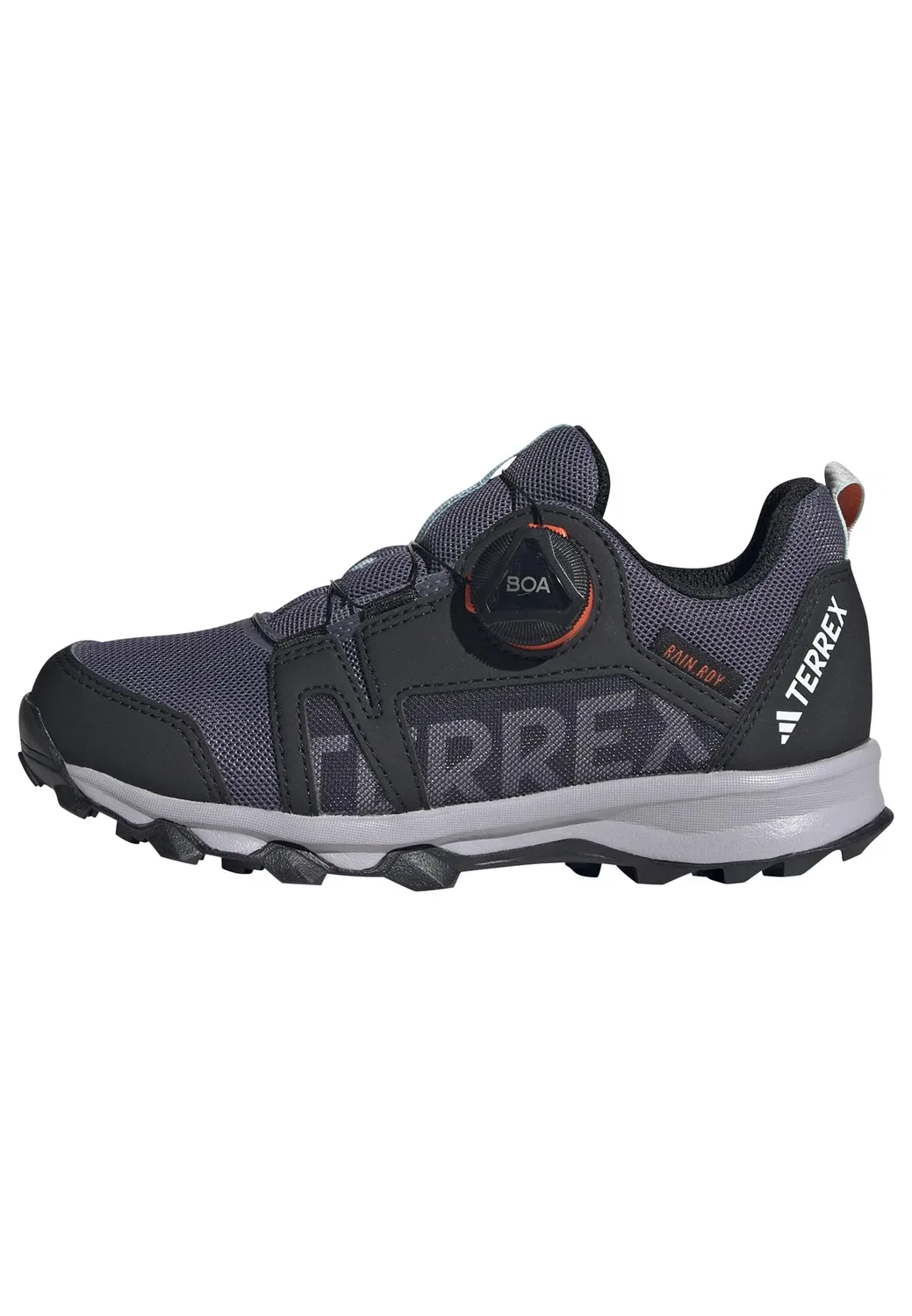 Детские кроссовки для трейлраннинга с водозащитой Terrex Agravic Boa Rain.rdy Adidas, Pure Teal Ftwr White Core Black