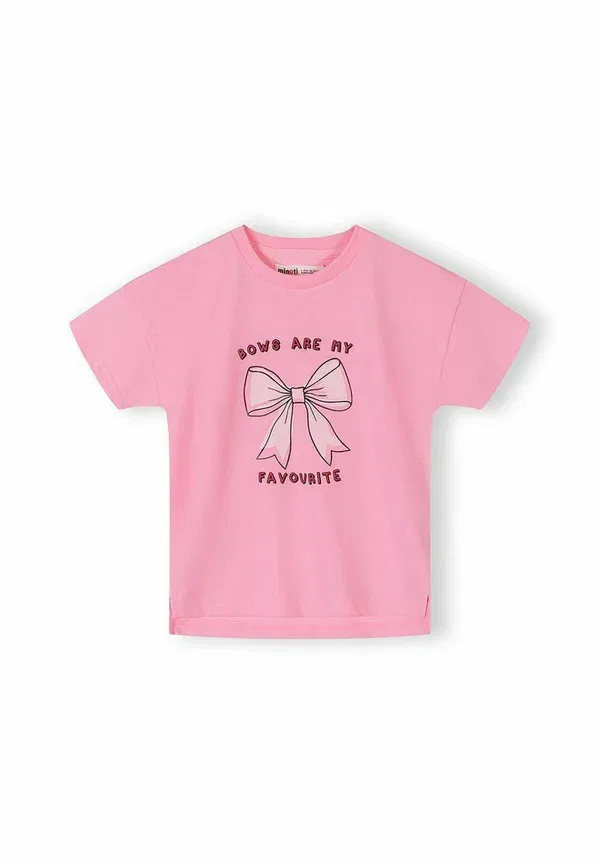 Футболка с принтом 5 Pack Short Sleeve Tee Minoti Pink, White, белый/синий/розовый — фото 2