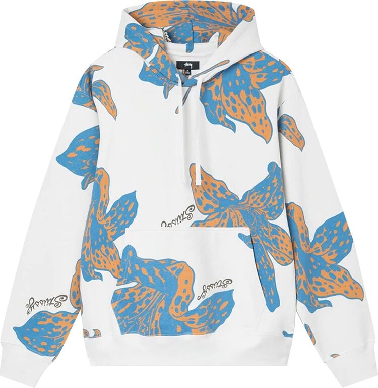 Худи Stussy Floral Hoodie 'Floral', разноцветный — фото 2
