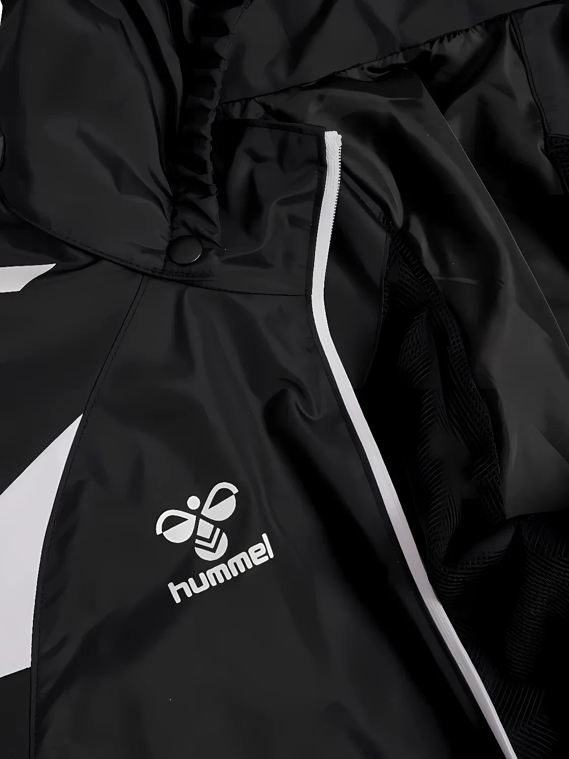 Тренировочная куртка детская всепогодная Core 2.0 Hummel, черный — фото 3
