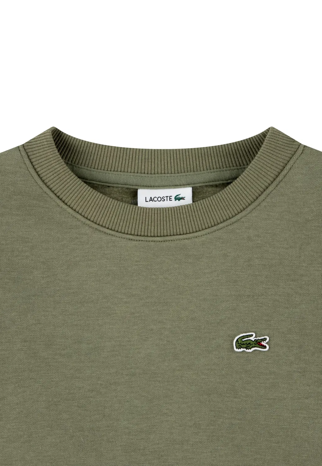 Свитшот Core Lacoste, зеленый — фото 3