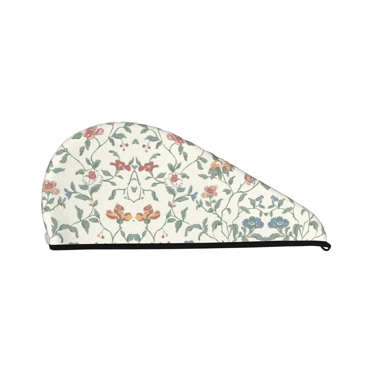 Шапочка для душа Coral Velvet, SamLng, 64x26x0.5 см, Rosa Blumen Blätter