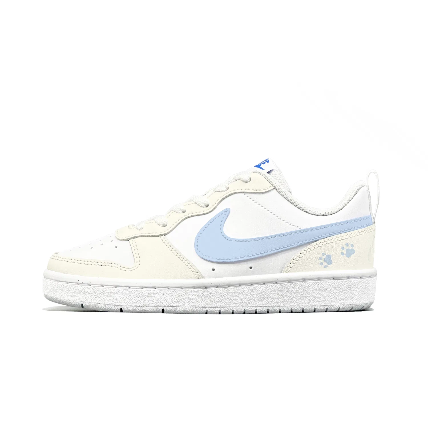 Детские кроссовки для скейтбординга с принтом Court Borough 2 Nike, Light Yellow