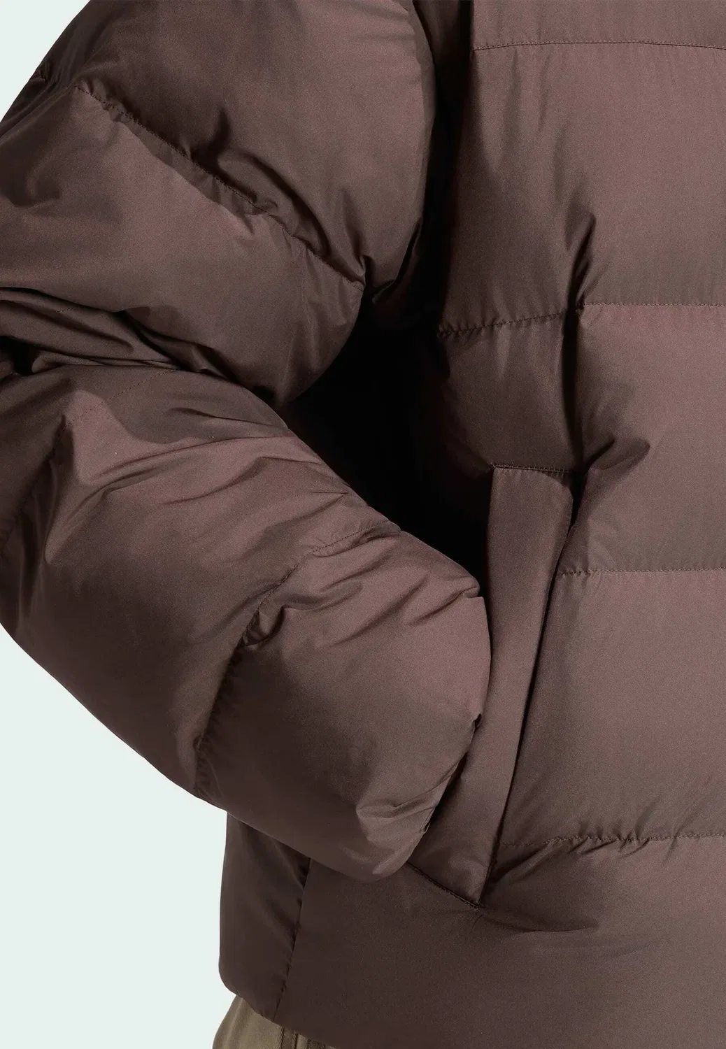 Regen jkt - зимняя куртка Adidas Originals, Aurora Coffee — фото 4