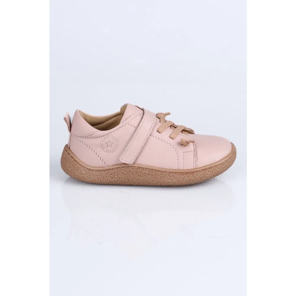 Детские спортивные кроссовки из натуральной кожи Barefoot B. Pudra Perlina