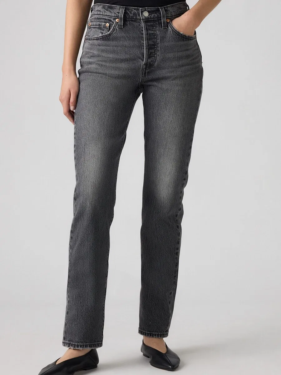 Джинсы LEVI'S Regular серого цвета — фото 2