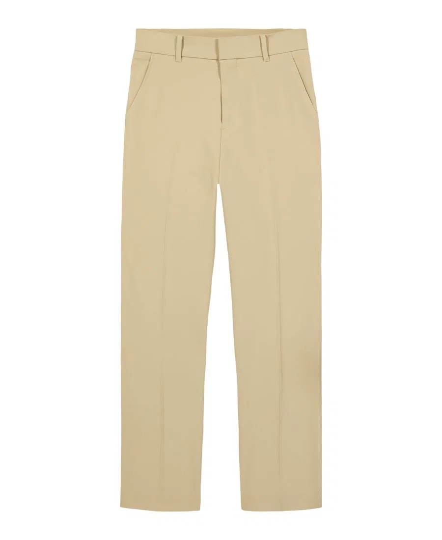 Брюки классические на поясе с застежкой, модель Stretch Performance Tommy Hilfiger, Beige