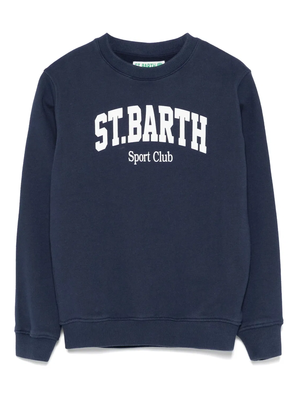 MC2 Saint Barth Свитшот Hutton синий хлопковый