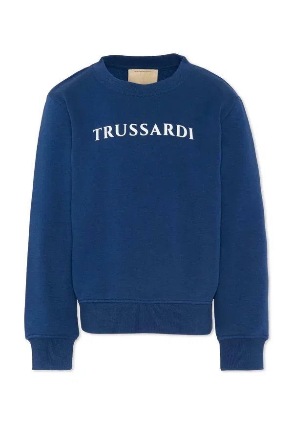 Худи с принтом Sweatshirt Tru Trussiard Junior Tru Trussardi Junior, синий