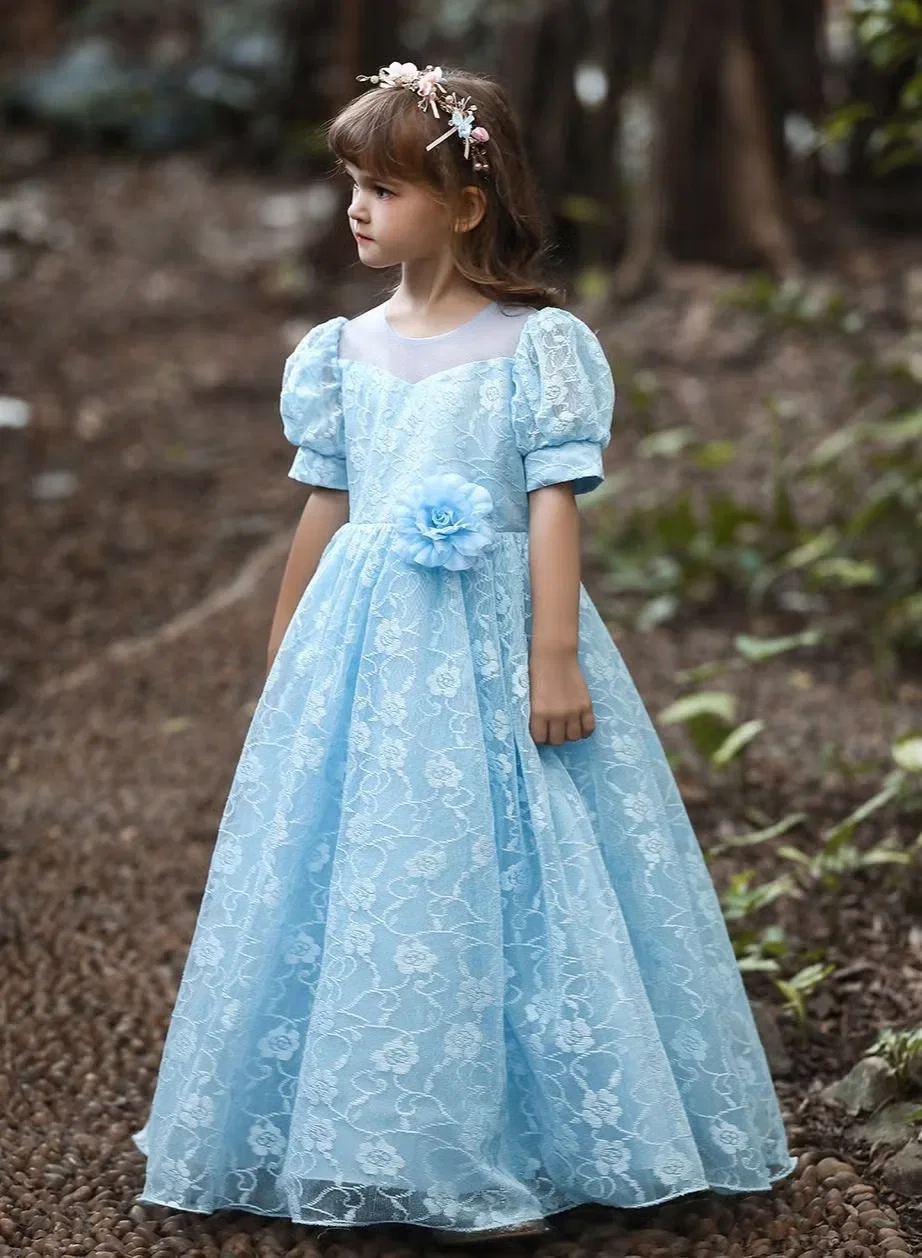 Платье праздничное для девочки Best Gift Fashion, синее — фото 2
