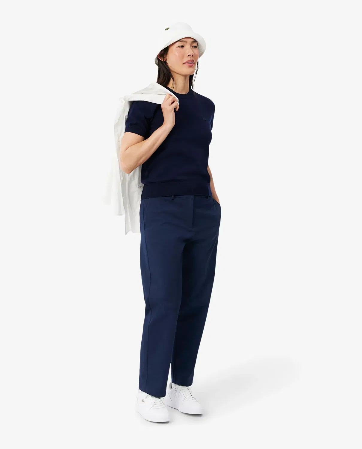 Брюки чинос Lacoste Синий Морской
