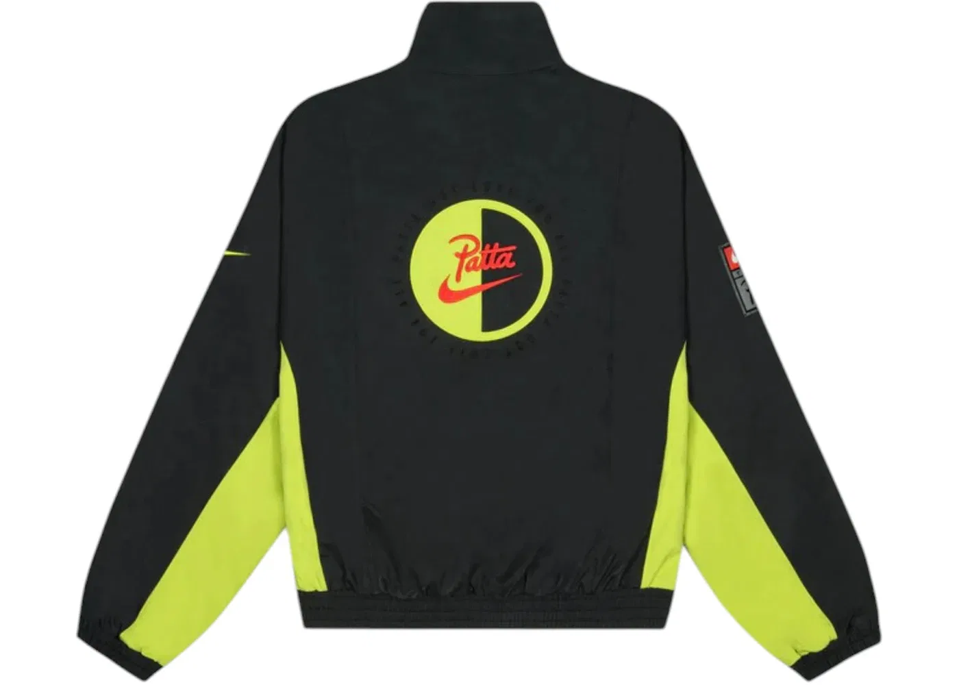 Мужская куртка Nike x Patta NRG Track Jacket, Black/Cyber — фото 2