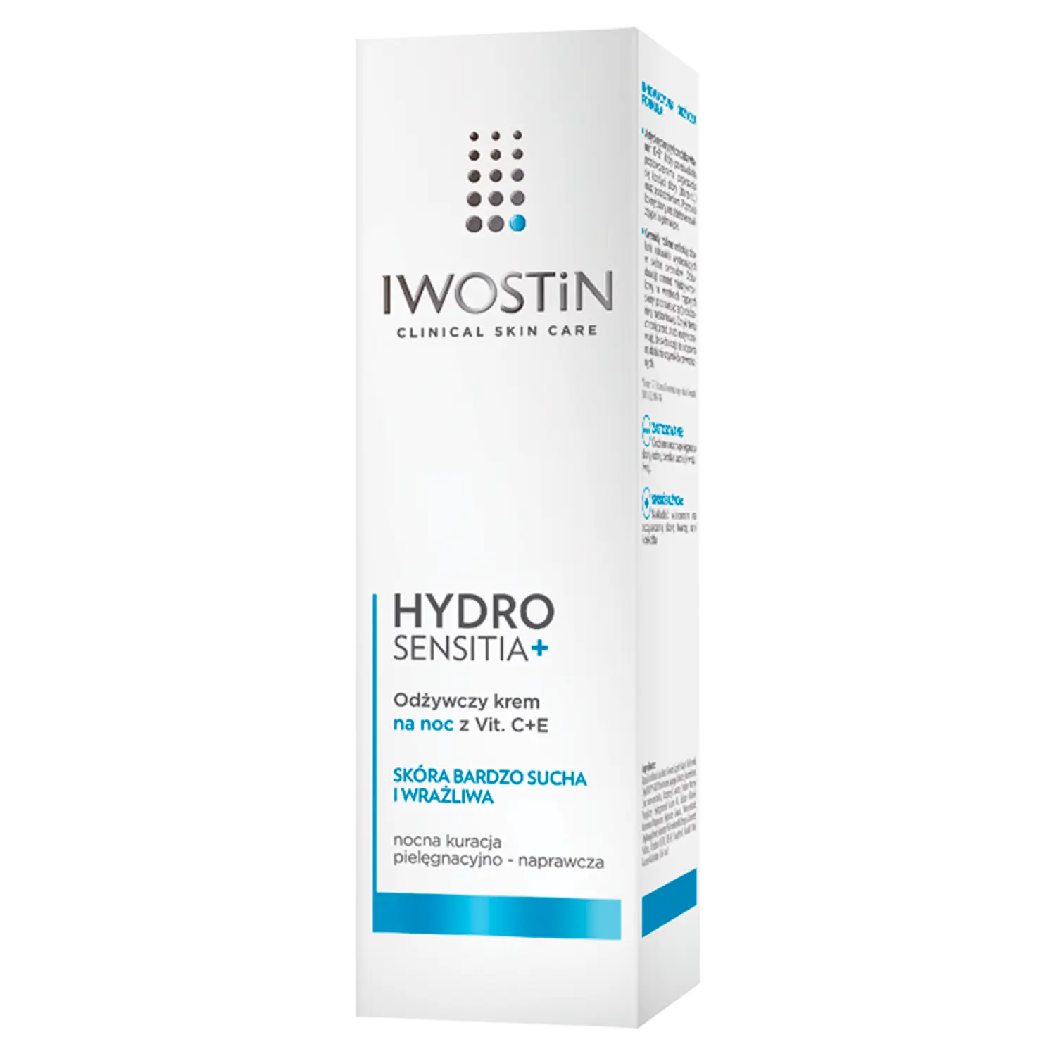 Крем для лица Iwostin — Hydro Sensitia+ питательный с витамином С на ночь, 50 мл — фото 3