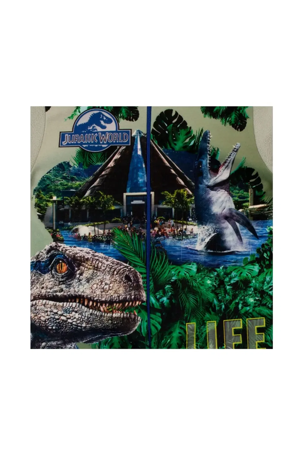 Детский боди-комбинезон с принтом Jurassic World, Green — фото 2