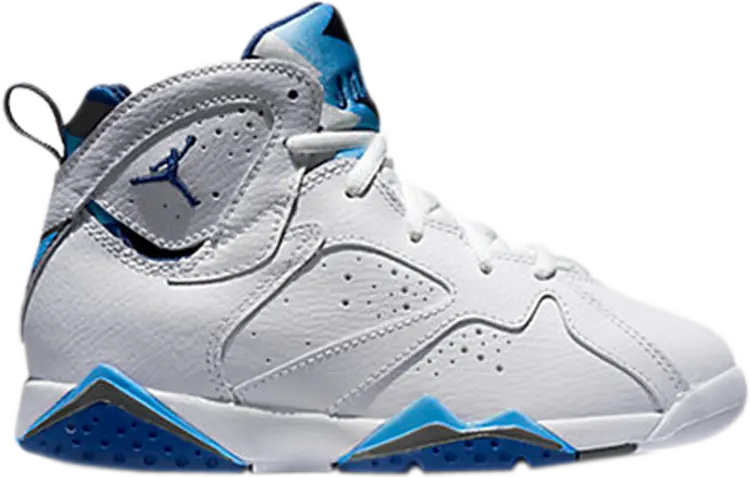 

Кроссовки Air Jordan 7 Retro BP French Blue, белый