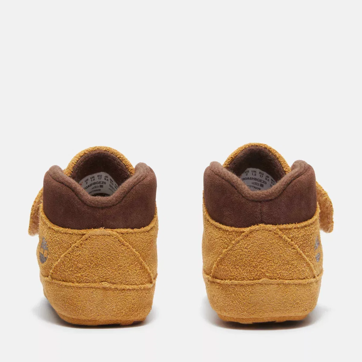 Детские ботиночки для мальчиков классические Timberland, Wheat Suede — фото 4