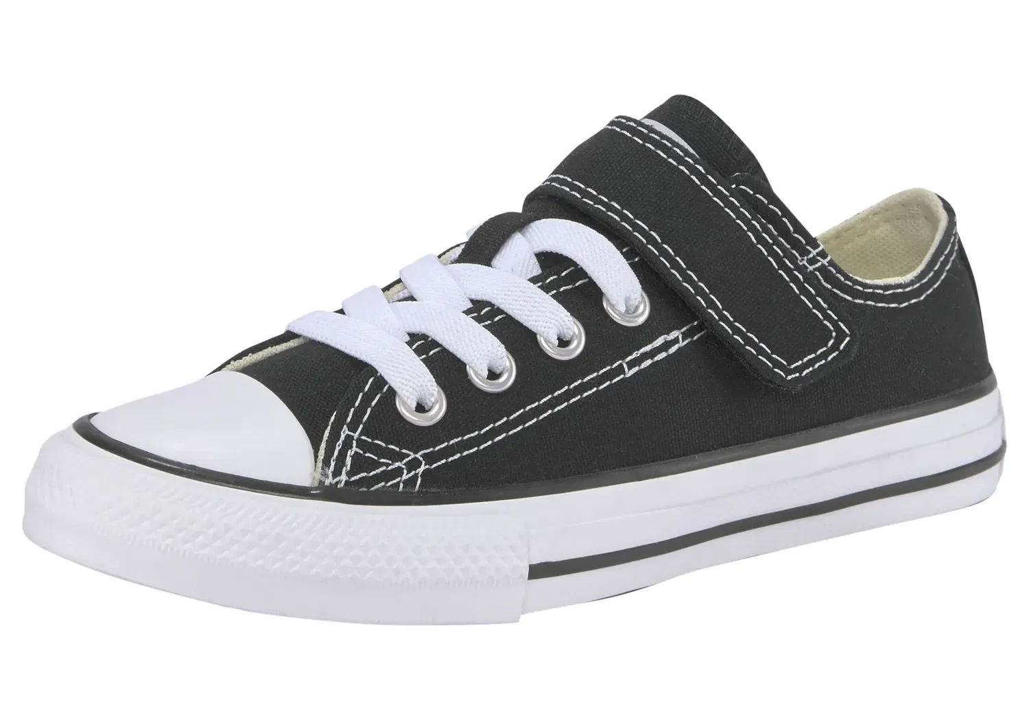 Кроссовки Converse "CHUCK TAYLOR ALL STAR 1V EASY-ON Ox", на застежке-липучке, черный