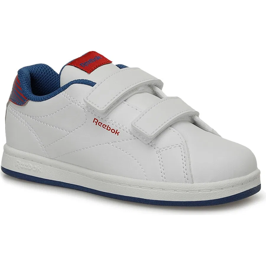 Кроссовки повседневные с принтом Reebok Rbk Royal Complete Cln 2, Бело-синий — фото 2