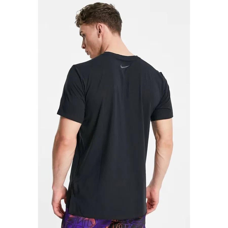 Футболка с коротким рукавом Yoga Dri Fit Nike, Черный — фото 4
