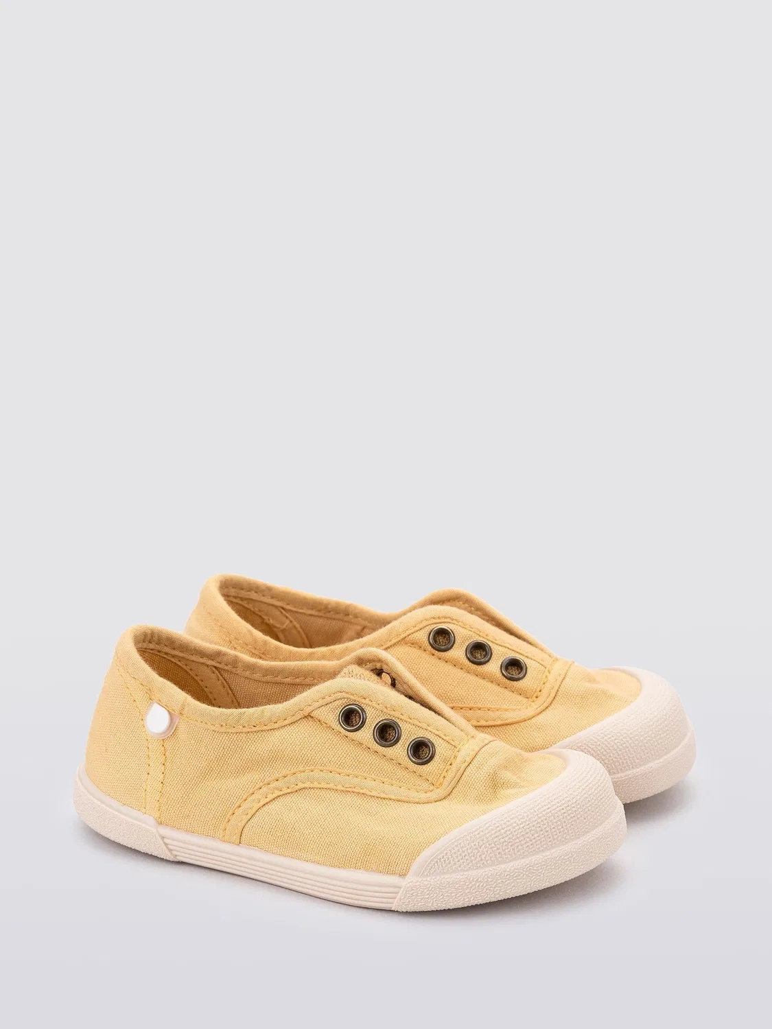 Кеды парусиновые Igor Yellow Lona Canvas, желтые — фото 2