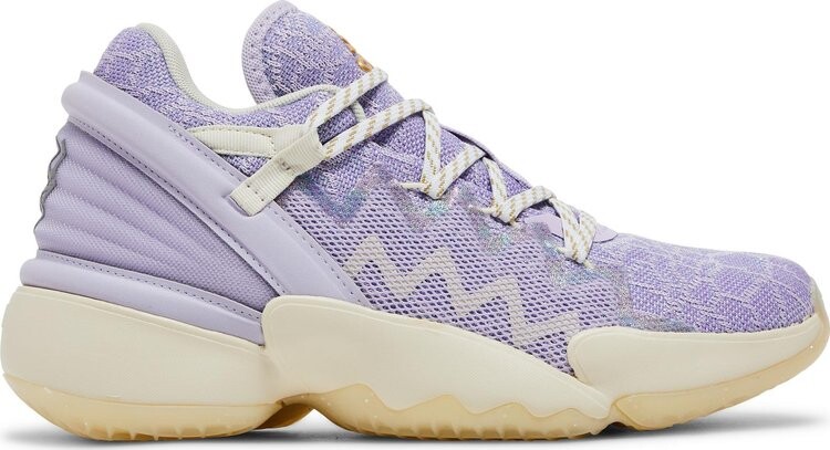 Кроссовки Adidas D.O.N. Issue #2 'Christmas Pack - Purple Tint', фиолетовый — фото 2