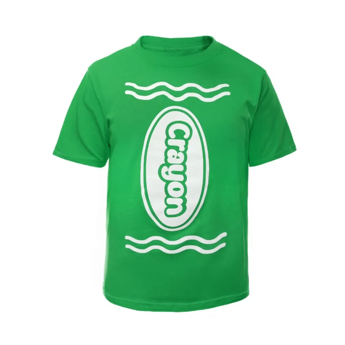 Футболка с принтом Green Crayon I Love Fancy Dress, Green