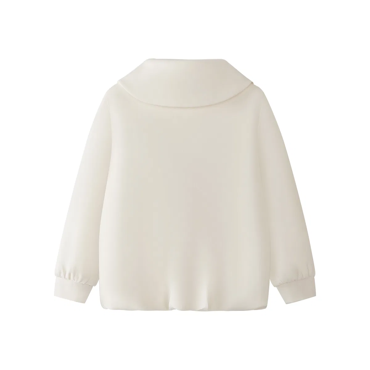 Детский свитшот с воротником Модель Navy Collar Moderate FILA KIDS, Dense White — фото 3