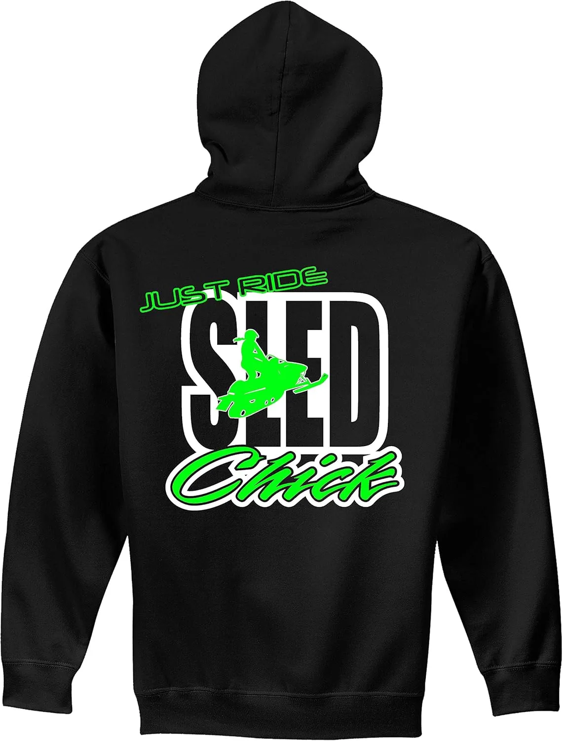 

Толстовка Just Ride Sled Chick черная