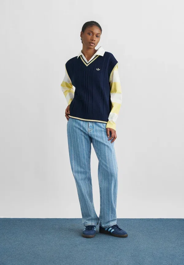 Футболка Adidas Originals, индиго — фото 2