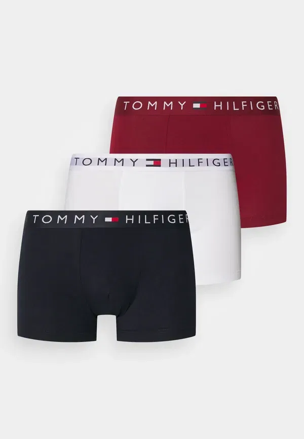 Комплект из 3 боксеров Jersey Tommy Hilfiger, белый/красный — фото 3