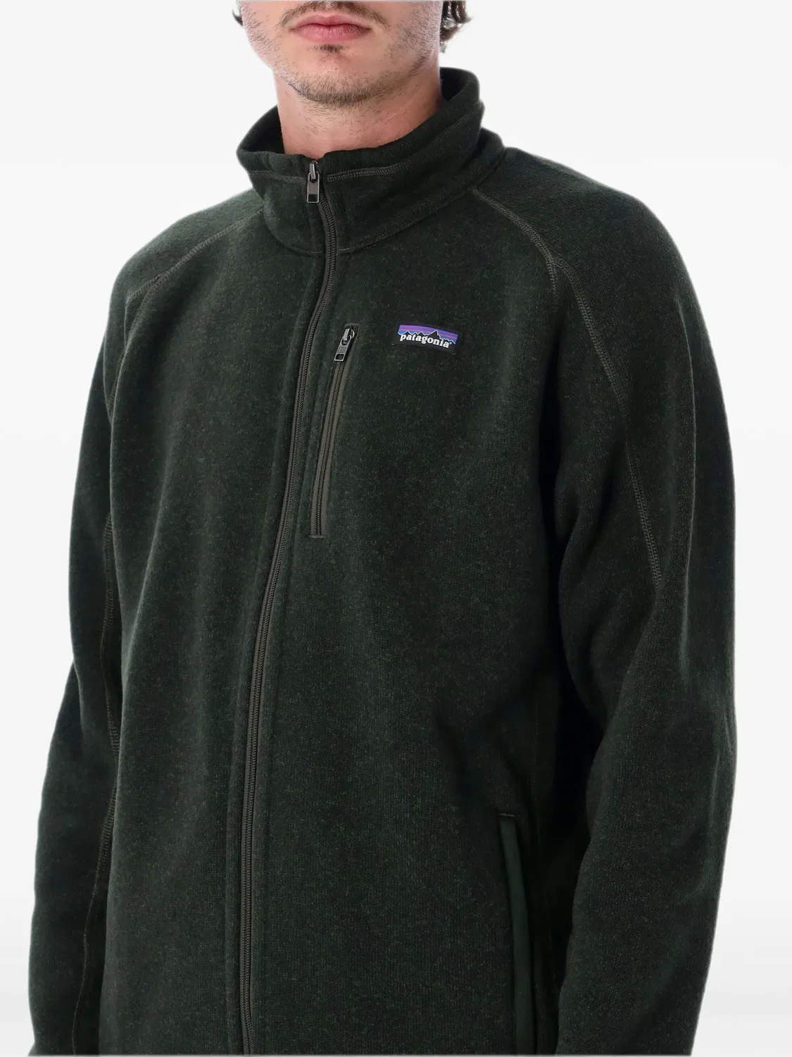 Куртка Better Fleece на молнии Patagonia, зеленый — фото 3